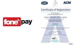 फोनपे आईएसओ २७००१ः२०१३ बाट प्रमाणीकरण