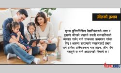 ‘बालबालिकाको व्यवहार बाबुआमाको जिनले निर्धारण गर्छ’