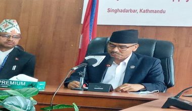 मन्त्री चौधरी भन्छन- मनसुन शुरु भएकाले सुरक्षाको लागि मेलम्चीको सुरुङ बन्द