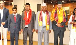 सभामुख सापकोटा अजरबैजान प्रस्थान