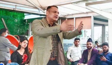 देशमा भएको बेथितिविरुद्ध युवाहरू दृढतापूर्वक लड्ने समय आयाे : खनाल