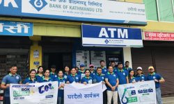 बैंक अफ काठमाण्डूले सम्पन्न गर्‍याे गण्डकी प्रदेशका विभिन्न स्थानमा घरदैलो कार्यक्रम