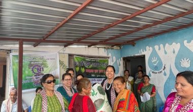 नेपाल उद्योग परिसंघले दियाे महिला किसानलाई अर्गानिक कम्पोष्ट मल