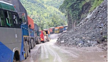 पृथ्वीराजमार्गको याम्पा–घाँसीकुवा खण्ड दैनिक पाँच घण्टा बन्द