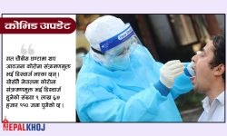 थपिए १४ संक्रमित, ८ जना  डिस्चार्ज