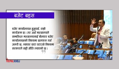 सरकारले सही नीति ल्याएको छ, बजेट कार्यान्वयन हुनैपर्छ : थापा