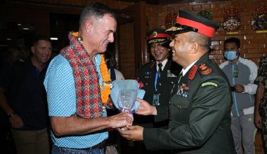 अमेरिकी सेनाका एशिया–प्रशान्त क्षेत्र प्रमुख नेपालमा