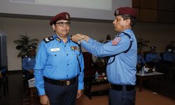 पाँचजना प्रहरी अतिरिक्त महानिरीक्षक दर्ज्यानी चिह्नद्वारा सुशोभित