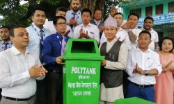 ‘सफा धरान, स्वस्थ धरान’ अभियानमा मेगा बैंकको सहयोग