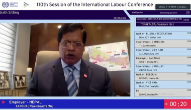 साझा हितका लागि सहकार्य गर्न विश्व समदायलाई सभापति संघईकाे आग्रह