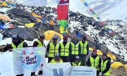 कञ्चनजङ्घाबाट १५ टनभन्दा बढी फोहोर संकलन