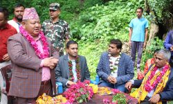 मन्त्री आलेले गरे ६ आयोजनाको शिलान्यास