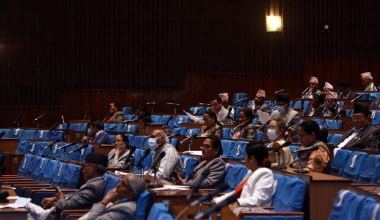 विनियोजन विधेयकमाथि उठेका प्रश्नको मन्त्रीहरूले जवाफ दिने