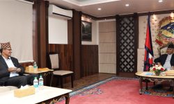 प्रधानमन्त्री र सभामुखबीच भेटवार्ता, विचाराधीन विधेयक र उपसभामुख चयनबारे छलफल