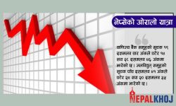 साताको पहिलो दिनमै १२ अंकले नेप्से घट्दा १ अर्ब २७ करोडको कारोबार