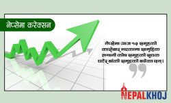 १३ अंकले नेप्से बढ्दा १ अर्ब १५ करोडको सेयर कारोबार