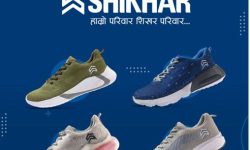शिखर शुजकाे नयाँ मोडलका स्पोर्टस जुत्ता बजारमा