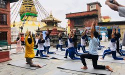 जुन महिनालाई योग महिनाको रूपमा मनाउँदै आर्ट अफ लिभिङ नेपाल (फाेटाे फिचर)