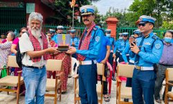 झम्सिखेलमा जडान गरियो ‘ट्राफिक लाइट’