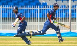 आइसीसी लिग ‘टु’ : नेपाल अमेरिकासँग ३९ रनले पराजित