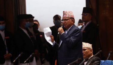 पोखरेलले भने- असंलग्न नीतिलाई कमजोर बनाउनेगरी कुनै सम्झौता गर्न हुँदैन