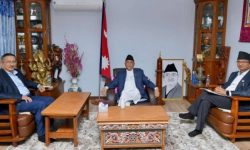 एमाले अध्यक्ष ओलीसँग गृह र कानुनमन्त्रीको नागरिकता विधेयकलाई अगाडि बढाउने विषयमा छलफल