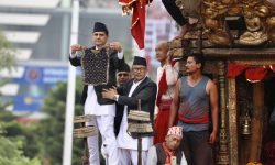 सहकालका देवता रातो मच्छिन्द्रनाथको भोटो देखाउने जात्रा मनाइयो