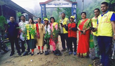 वातावरण दिवसमा शान्ति समाजद्वारा विभिन्न जिल्लामा वृक्षरोपण