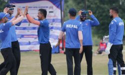 एनसीसी कप अन्तर्गत अन्तिम अभ्यासमा नेपालकाे जित