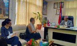 मुख्यमन्त्री शाही र स्वीस राजदूतबीच भेट, आपसी सहयोगका विषयमा छलफल