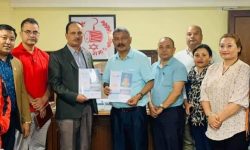 अजोड इन्स्योरेन्स र ज्यापु समाजबीच निर्जीवन बिमा सम्बन्धी कार्य गर्न सम्झौंता