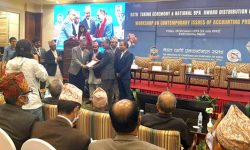 आइक्यान अवार्डबाट बुटवल पावर सम्मानित