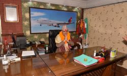 नेपाल वायुसेवा निगमका अध्यक्ष अधिकारीद्धारा कार्यभार ग्रहण