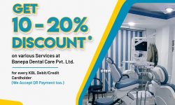 कुमारी बैंंकका ग्राहकलाई बनेपा डेन्टल क्यरमा विशेष छुट