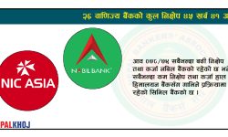 निक्षेप संकलन तथा कर्जा प्रवाहमा नबिल पछ्याउँदै एनआईसी एशिया