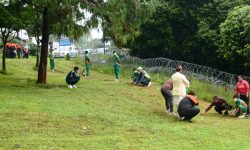एपीएफ स्कुल कीर्तिपुर परिसरमा गरियो वृक्षरोपण
