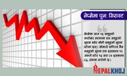 ‘प्रोफिट बुकिङ’ले बजार खस्कियो, ९ अंकले नेप्से घट्दा ४ अर्ब ३४ करोडको कारोबार