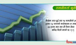 नेप्से सामान्य अंकले बढ्यो, पाँच समूहले गुमाउँदा आठवटाले कमाए