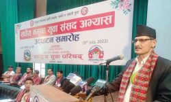 ‘निर्वाचनमा पैसाको खोलो बगाउने परिपाटीकाे अन्त्य युवाले गर्नुपर्छ’