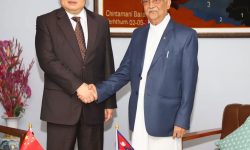 अध्यक्ष ओलीसँग लिउ जियनचाओलेको भेट, के भयो कुराकानी ?