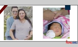 आरियाका पिता बने गायक प्रशान्त तामाङ