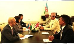 सभामुख सापकोटा र अजरबैजानका सभामुख गफारोवाबीच भेटवार्ता