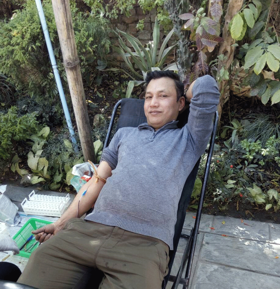 रक्तदाता समाजद्वारा रक्तदान कार्यक्रम सम्पन्न