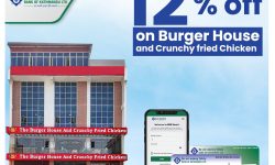 बैंक अफ काठमाण्डूका ग्राहकहरुलाई द बर्गर हाउस एन्ड क्रन्ची फ्राइड चिकेनमा १२ प्रतिशत छुट