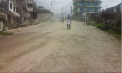 सात किमी सडक सात वर्षमा पनि कालोपत्र भएन !