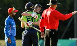 अफगानिस्तानविरुद्ध टी-ट्वान्टी क्रिकेटमा आयरल्यान्ड ७ विकेटले विजयी