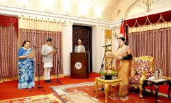 नवनियुक्त राजदूतको शपथ