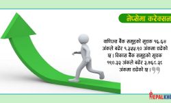 ५५ अंकले नेप्से बढ्दा २ अर्ब ४३ करोडको सेयर किनबेच