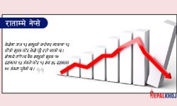 ४५ अंकले नेप्से घट्दा २ अर्ब ८१ करोडको सेयर किनबेच