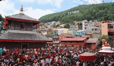 अंग्रेजलाई हराएको सम्झनामा पाल्पामा भगवती जात्रा मनाइयो